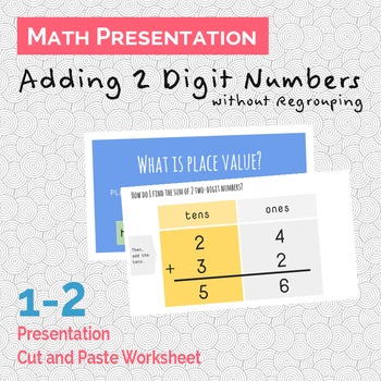 Preview of Adding Two-Digit Numbers without Regrouping Presentation