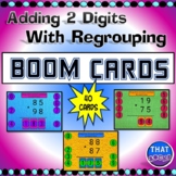 Adding Two Digits with Regrouping or Carrying Boom Cards