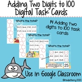 Adding Two Digits within 100 Digital Task Cards {Distance 