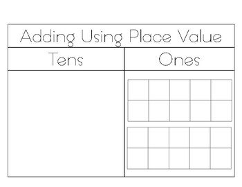 Preview of Adding Using Place Value