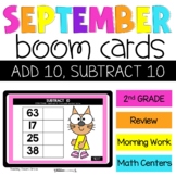 Adding and Subtracting 10 Boom Cards 2nd Grade Digital Task Cards
