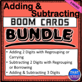 Adding and Subtracting 2 and 3 Digits with Regrouping Boom