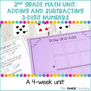 Preview of Adding and Subtracting 3-Digit Numbers | A 2nd Grade Math Unit