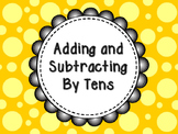 Adding and Subtracting By Tens on the Number Line