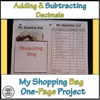 Preview of Adding and Subtracting Decimals Activity