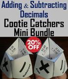 Adding and Subtracting Decimals Activities Bundle 4th 5th 