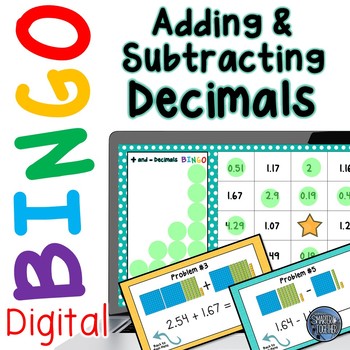 Teacher Made Math Center Learning Activity Resource Game Adding DecimalsTenths 