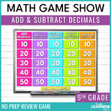Adding and Subtracting Decimals Game Show | 5th Grade Math