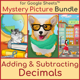 Adding and Subtracting Decimals | Mystery Picture | Pixel 