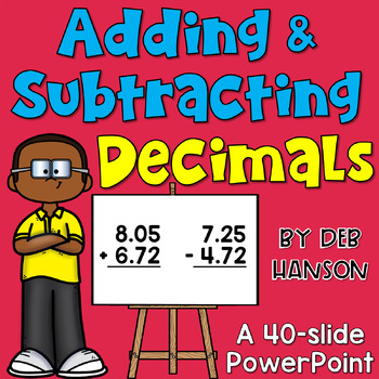 Preview of Adding and Subtracting Decimals PowerPoint Lesson