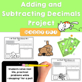 Adding and Subtracting Decimals Project
