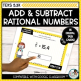 Adding and Subtracting Decimals and Fractions | Boom Cards
