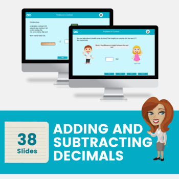 Preview of Adding and Subtracting Decimals for 5th Grade