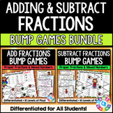 Add & Subtract Fractions & Mixed Numbers with Like & Unlik
