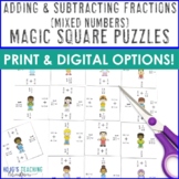 Adding and Subtracting Fractions Activities | Print AND Di