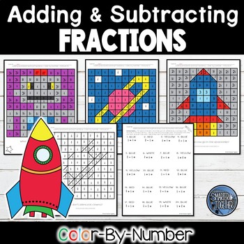 Preview of Adding and Subtracting Fractions With Like and Unlike Denominators