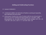 Adding and Subtracting Fractions MGSE4.NF.6