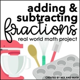 Adding and Subtracting Fractions Project 