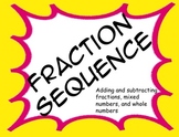 Adding and Subtracting Fractions Sequence