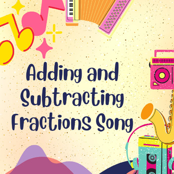 Preview of Adding and Subtracting Fractions To the Music of “Believer” By Imagine Dragons