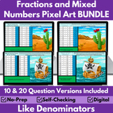 Adding and Subtracting Fractions and Mixed Numbers (Like D