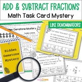 Adding and Subtracting Fractions with Like Denominators Ma