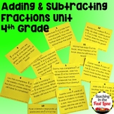 Adding and Subtracting Fractions Unit with Lesson Plans an