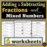 Adding and Subtracting Fractions with Like Denominators |W