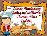 Adding and Subtracting Fractions with Thanksgiving Recipes