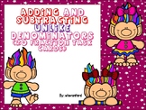 Adding and Subtracting Fractions with Unlike Denominators