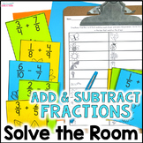 Adding and Subtracting Fractions with Unlike Denominators 