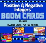 Adding and Subtracting Integers Boom Cards