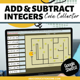 Adding and Subtracting Integers Coin Collector Activity