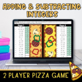 Adding and Subtracting Integers Digital Game Activity | Go