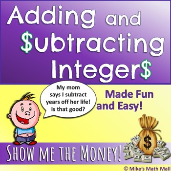 Preview of Adding and Subtracting Integers Made Easy (Bundled Unit)