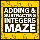 Adding and Subtracting Integers Maze + Bonus Mini Maze