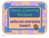 Adding and Subtracting Integer Word Problems - Common Core Picture - Monkey