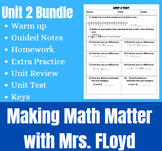 Adding and Subtracting Integers and Rational Numbers Unit Bundle