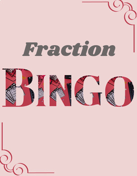 Preview of Adding and Subtracting Like Denominator Fractions - BINGO