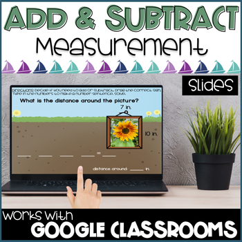 Preview of Adding and Subtracting Measurement Digital Distance Learning