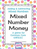 Mixed Numbers Math Game - Adding and Subtracting Mixed Numbers