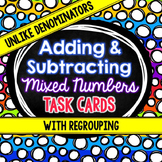 Adding and Subtracting Mixed Numbers With Unlike Denominat