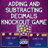 Adding and Subtracting Multi-Digit Decimals Knockout Game