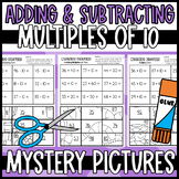 Adding and Subtracting Multiples of 10: Mystery Picture Wo