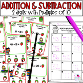 Addition & Subtraction No Regrouping - 1st Grade Math - Ta