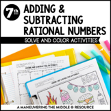 Adding and Subtracting Rational Numbers Activity | Fractio