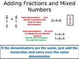 Adding and Subtracting Rational Numbers