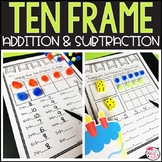 Adding and Subtracting Using Ten Frames