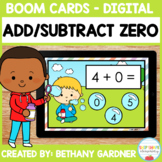 Adding and Subtracting Zero - Boom Cards - Digital - Dista