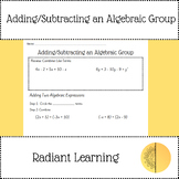 Adding and Subtracting an Algebraic Expression